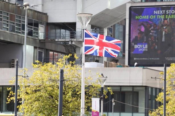 Lad warned 'what the f*** do you think you're doing?' in ugly Union flag clash