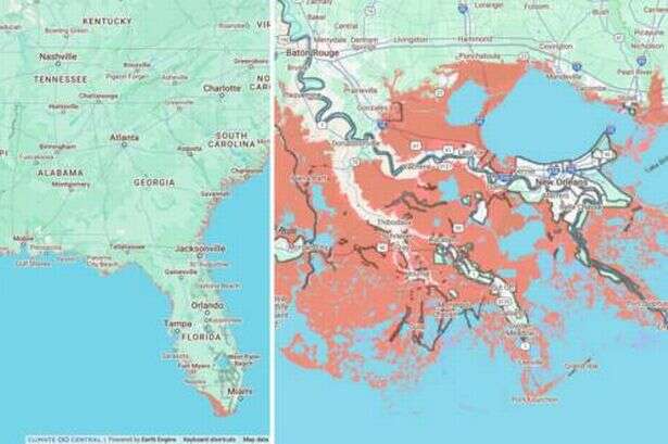 Doomsday map shows what US cities will vanish underwater in less than 75 years