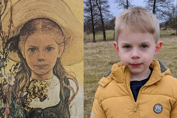 'Freaked out' family lock B&B bedroom after finding eerie 'painting of their son'