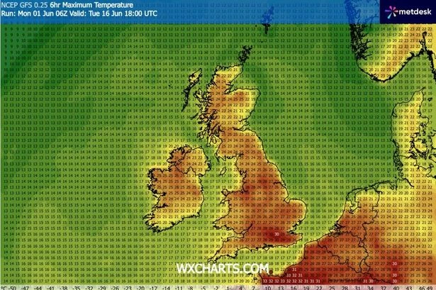 UK hit with new 30C heatwave in days as 16 areas hit 28C – see list here