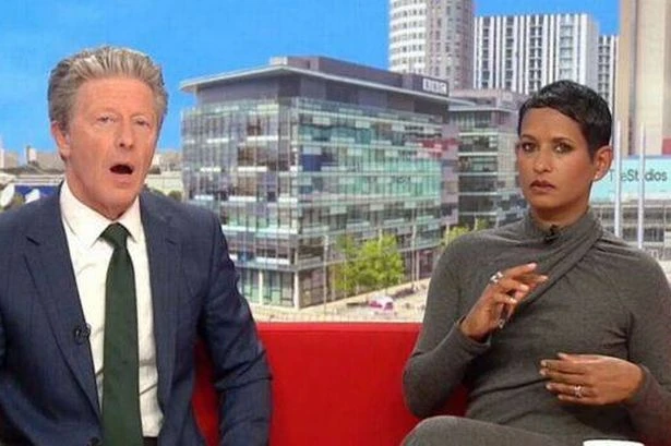 BBC Breakfast's Naga Munchetty left speechless over Charlie Stayt's remark live on air