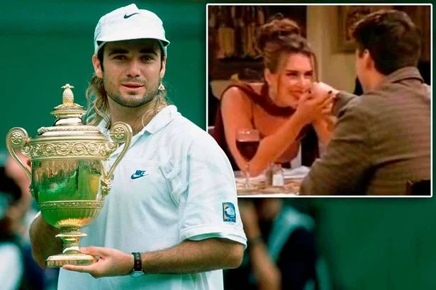 Wimbledon champion 'smashed up trophies' after wife licked TV legend's fingers