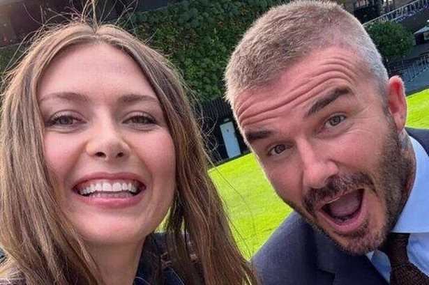 Wimbledon champ and 'world's hottest athlete' looks unrecognisable with David Beckham