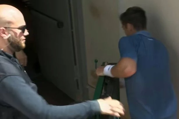 Tennis ace rushes off court mid-match after making grim 's***' claim to confused umpire