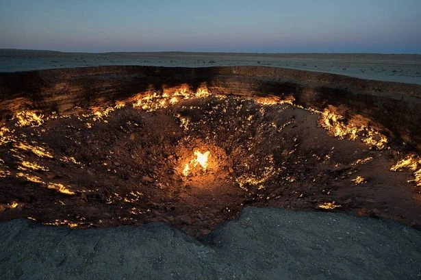 No one can explain why Gates of Hell crater has been burning non-stop for 40 years