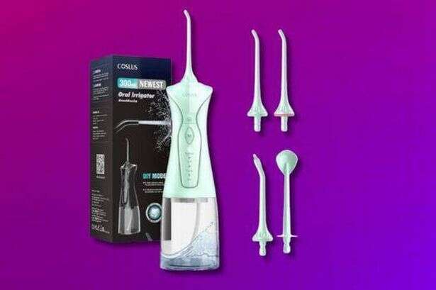 Dental water flosser 'completely changed routine' and is now on offer for under £20