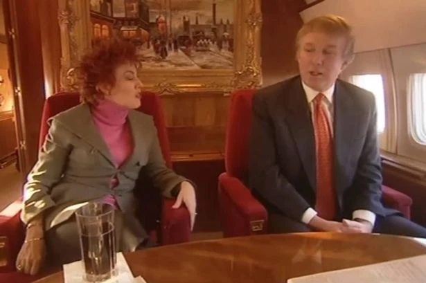 Ruby Wax claims Donald Trump kicked her off his plane and 'threatened to kill her'