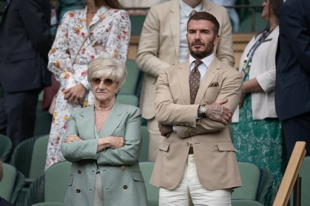 David Beckham's mum Sandra in tears after seeing son for first time since huge news