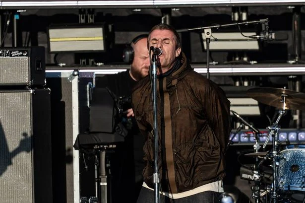 Liam Gallagher appears to reference 'racist' social media post at Oasis Heaton Park gig