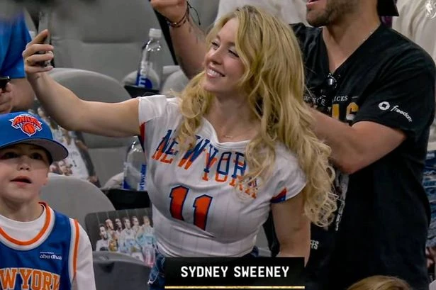 Sydney Sweeney roasted after wardrobe malfunction at NBA Final