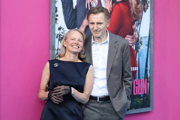 Pamela Anderson and Liam Neeson 'romance' exposed as fans call pair 'cruel'