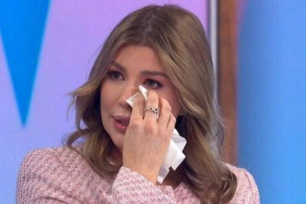 Olivia Bowen weeps live on air while announcing baby's gender after losing twin