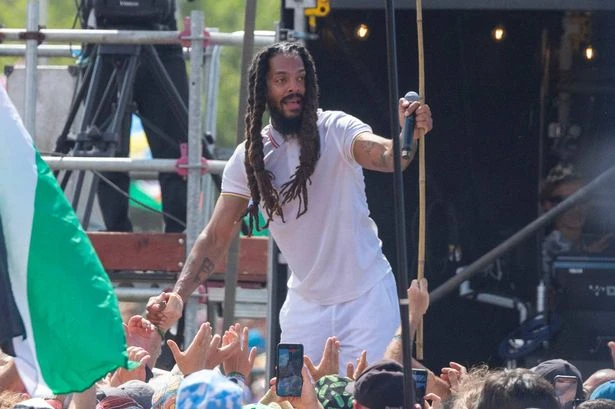 Bob Vylan star breaks silence after Glastonbury outrage with defiant response