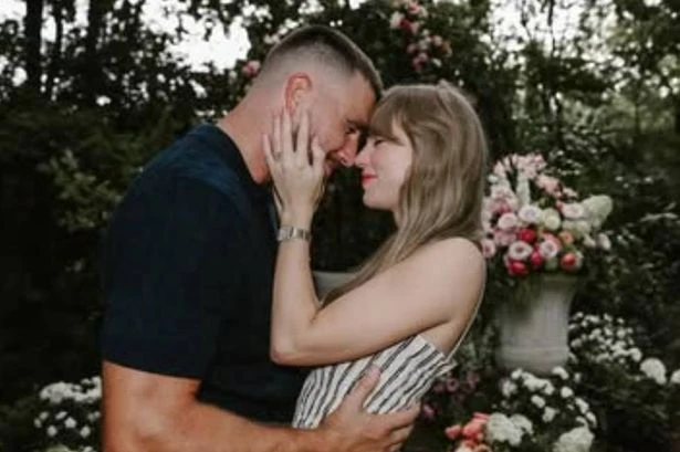 Taylor Swift and Travis Kelce pictured for first time since engagement bombshell