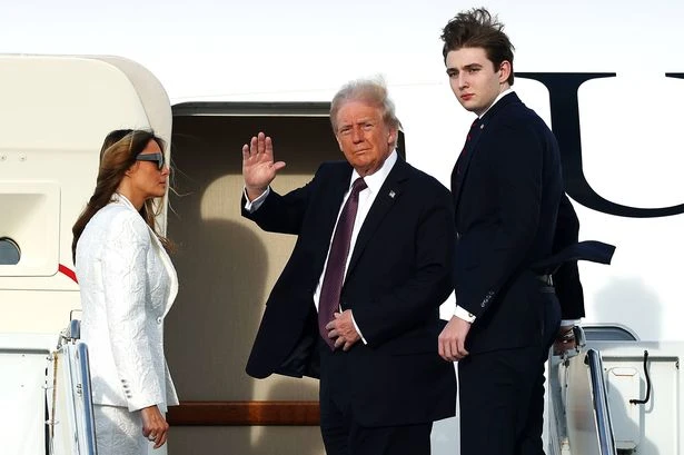 Donald Trump gives mad reason why son Barron Trump is so wildy tall