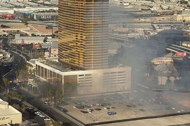 BREAKING Trump Tower CCTV shows killer Tesla Cybertruck explosion amid suicide bomb fears