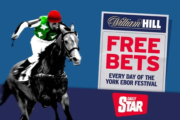 Free £2 shop bet with William Hill every day of the York Ebor Festival
