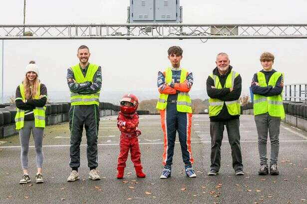 Britain's youngest racing driver, 4, can hit 40mph before he can read and write