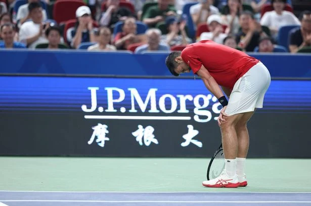 Novak Djokovic vomits at Shanghai Masters and slams 'brutal' conditions on court