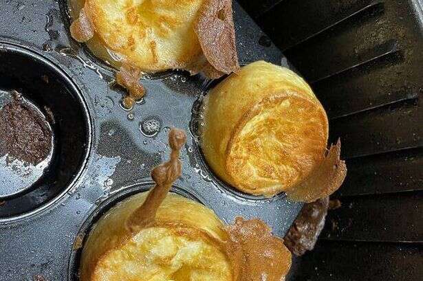 Chef's 13-minute Yorkshire puddings that rise to 'jaw-dropping height without an oven