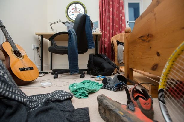 Lazy Brits deliberately ignore mess around the home and hope someone else picks it up