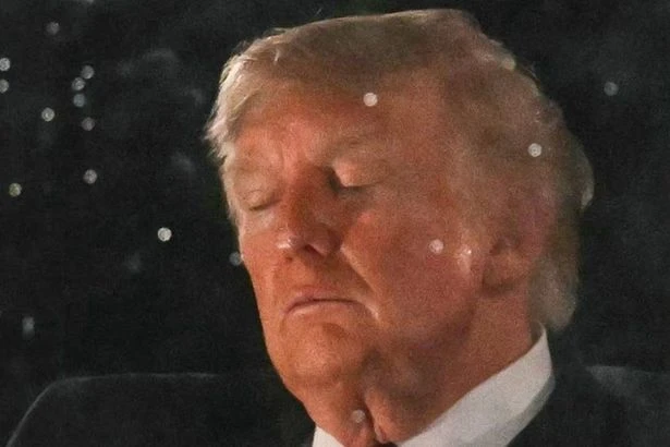 Donald Trump 'catnaps' through fireworks display as critics slam 'embarrassing' scenes