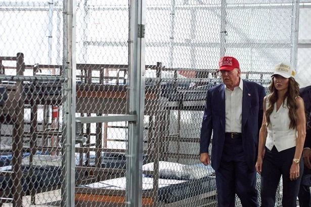 Trump 'suffers serious dementia' as he refers to himself as 'detainee' in Alligator Alcatraz gaffe