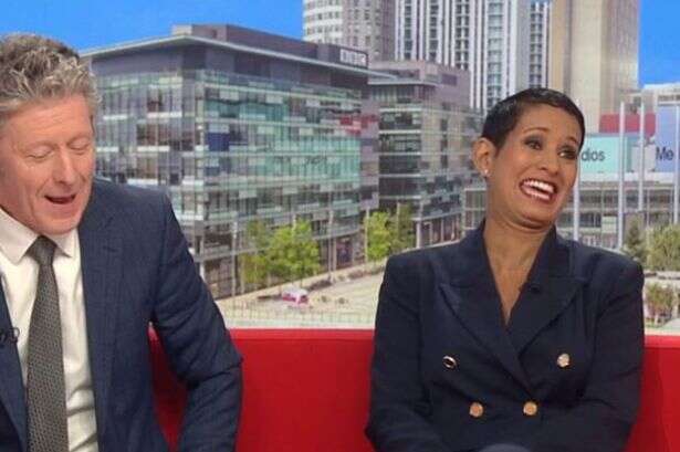 BBC Breakfast's Charlie Stayt suffers awkward blunder as Naga Munchetty says 'good luck'