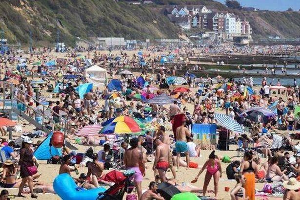 UK weather maps turn deep red as England set to roast in 30C heat next week