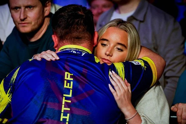 Luke Littler pays tribute to girlfriend Faith Millar after breaking down in 'toughest test'