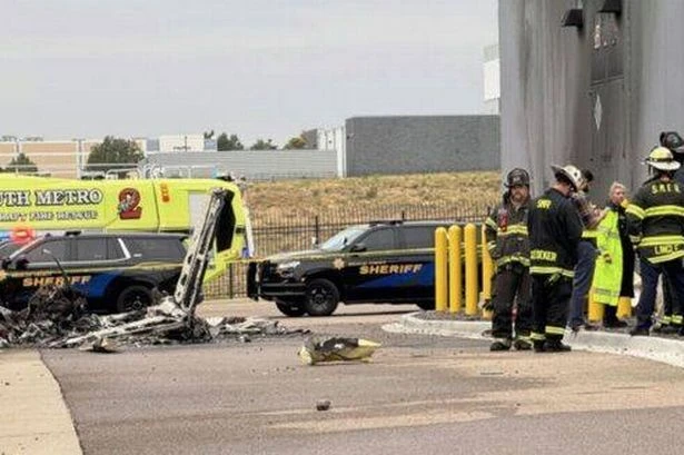 Multiple people killed as plane plummets out of the sky and crashes near airport