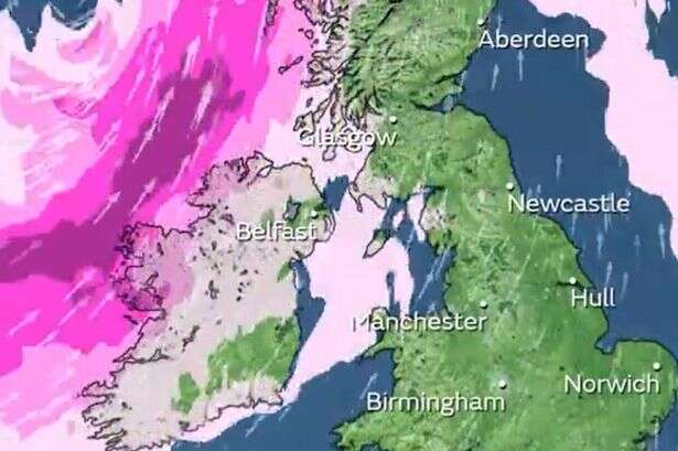 Exact areas Storm Ashley forecast to hit as Met Office issues amber 'danger to life' warning