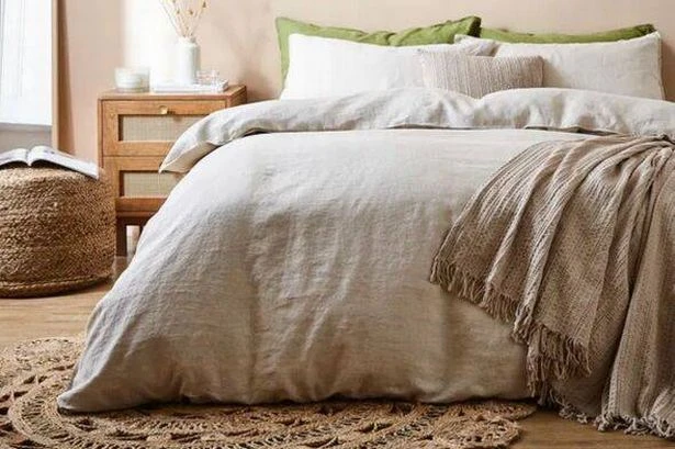 Dunelm's new £90 linen bedding is 'just as good' as 'more expensive' brands, say shoppers