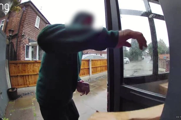 Evri driver sacked after video alert shows him throwing packages