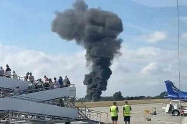 Southend Airport plane-watching dad and daughter saw jet 'corkscrew upside down into the floor'