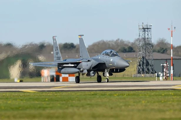 RAF Lakenheath lockdown as security forces surround vehicle 'trying to enter' base