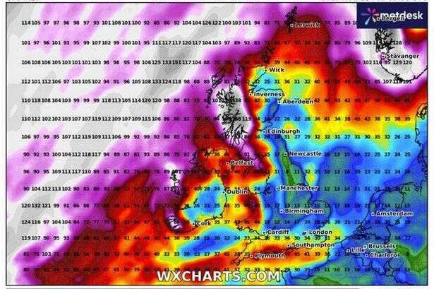 Britain to face biblical deluge of rain and storms in days as maps show worrying signs