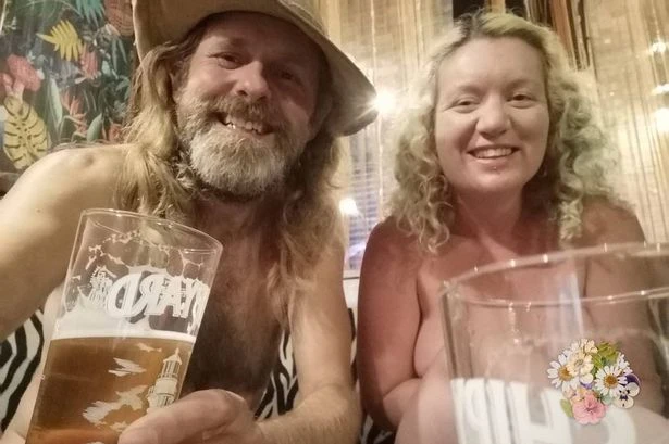 'I go to the pub completely naked with my girlfriend - we're spreading body positivity'