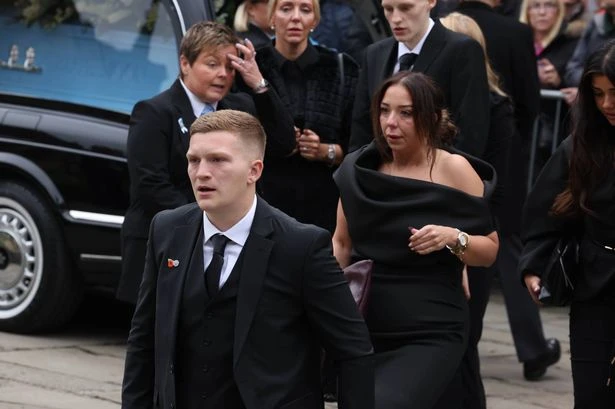 Ricky Hatton's funeral as son Campbell fights back tears in heartbreaking eulogy