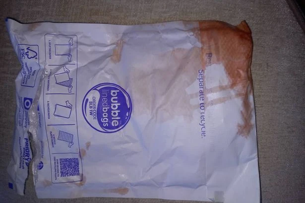 Man 'anxious' after receiving 'blood-soaked' parcel that went to wrong address