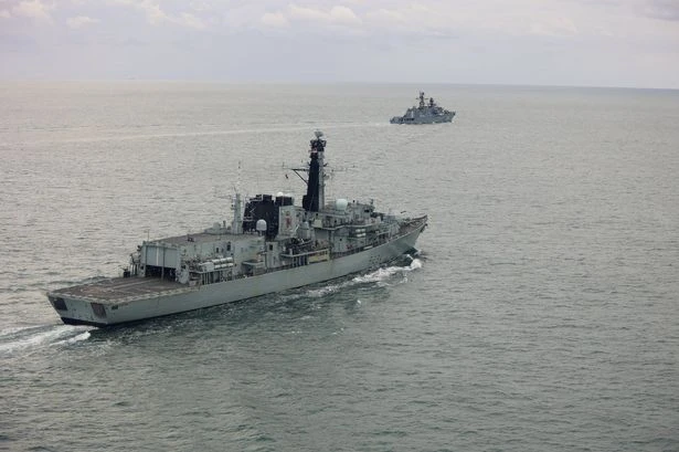 Royal Navy warship tracks two Russian vessels in UK waters as WW3 fears rise
