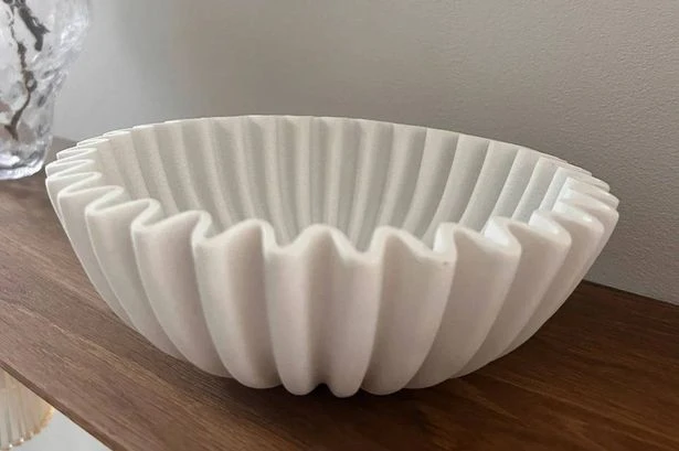 Home Bargains fans go wild for £8 waved ceramic bowl 'so similar' to £30 version