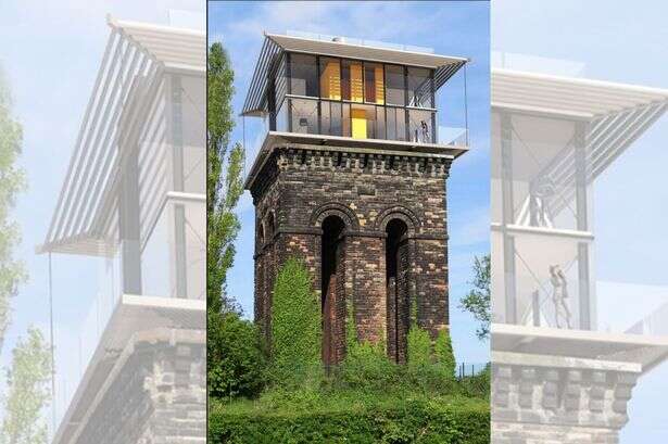 Grand Designs-style glass home set to be built on top of historic water tower