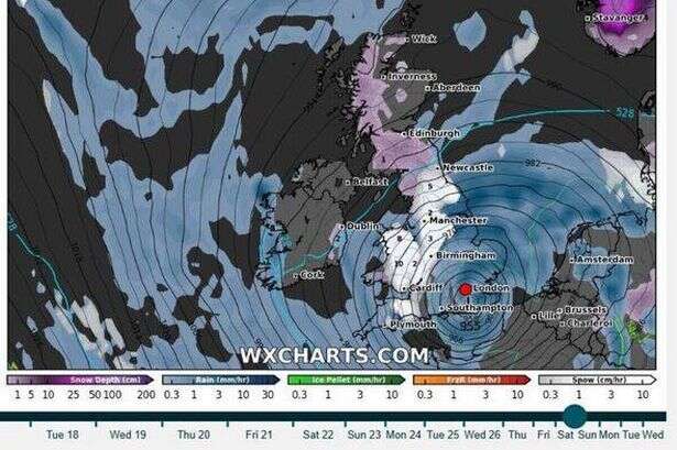 UK snow forecast: 14 English counties including Somerset brace for wintry blast