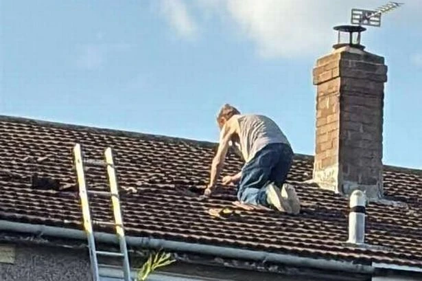 Freak 'Willy Willy' weather event sends roof tiles flying as 'tornado' hits UK