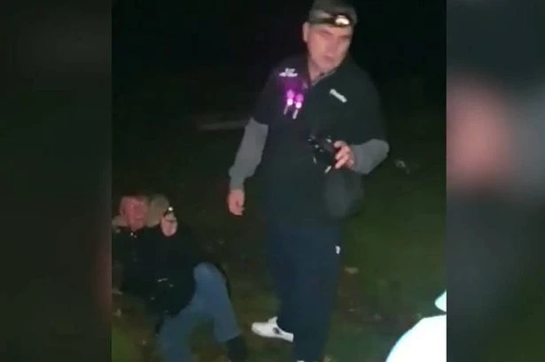 Woman becomes 'possessed' in graveyard and shouts eerie two-word message