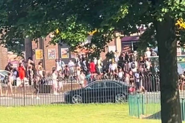 Hundreds of teens take over estate with 'mad behaviour' as milk thrown and fires set
