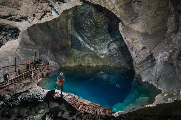 Incredible underground labyrinth that runs for miles beneath North Wales