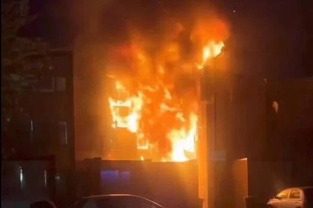 Horrific UK fire that killed woman and three kids seen in devastating footage