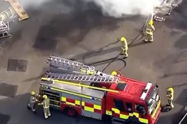 Belfast firefighters suspended after 'tussling' on live TV during 'attempted beheading' riots